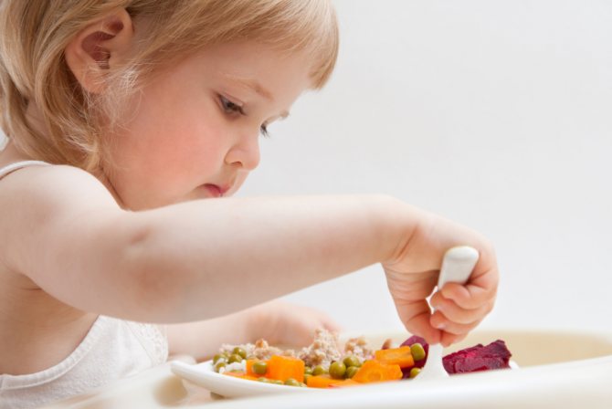 Блюда из свеклы полезны для малышей