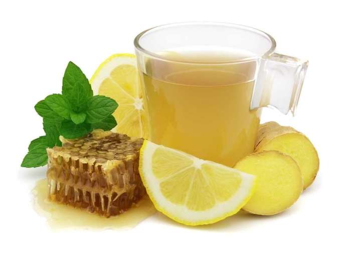 имбирно-лимонный напиток для лактации